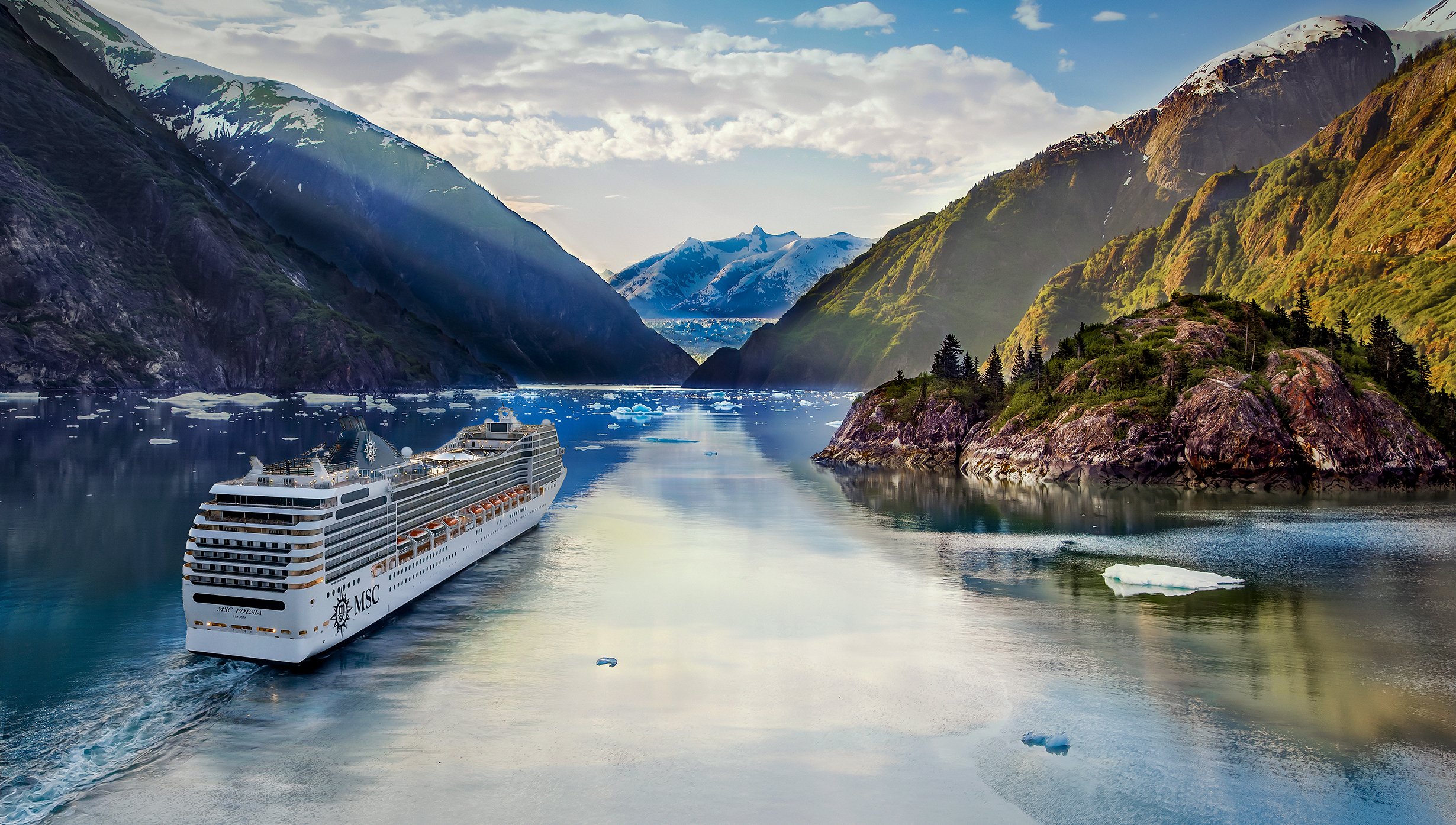 crucero MSC en Alaska