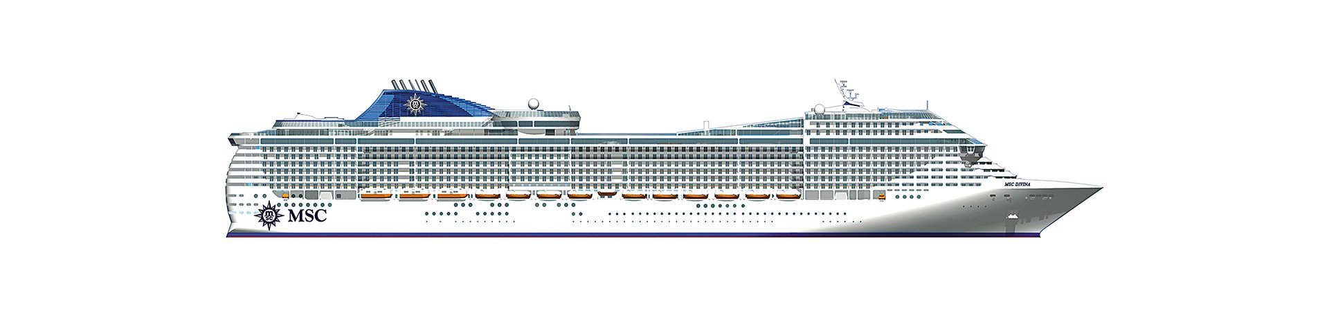 MSC Divina barco de crucero | MSC Cruceros LATAM