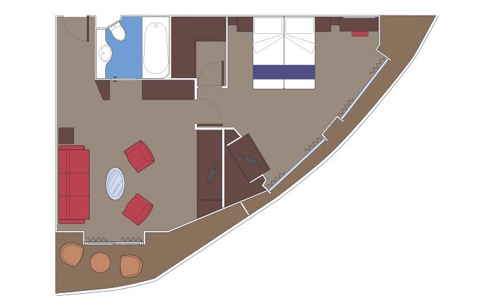 MSC Fantasia Cabin: Suite | MSC Cruises