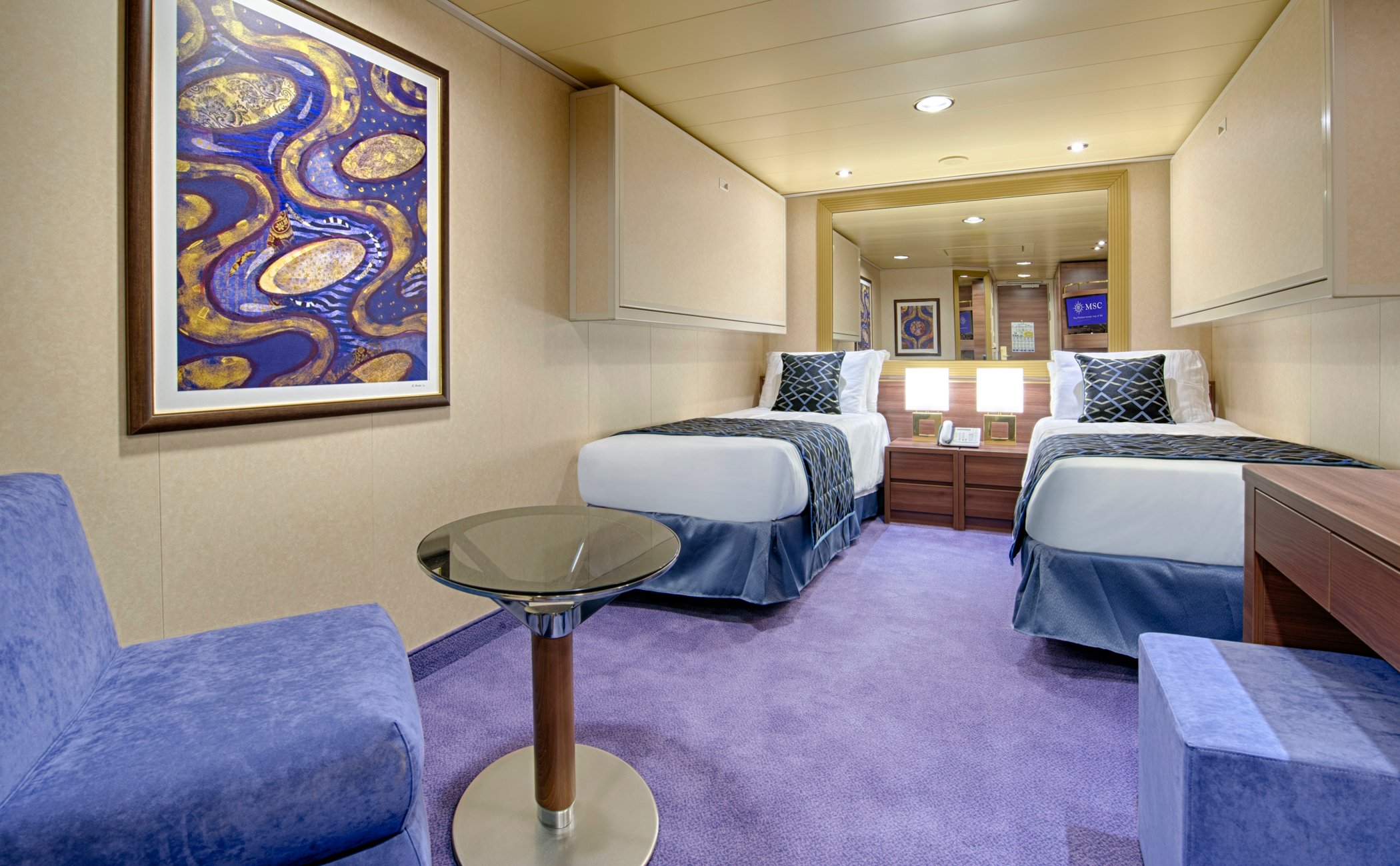MSC Fantasia Cabin: Interior 08