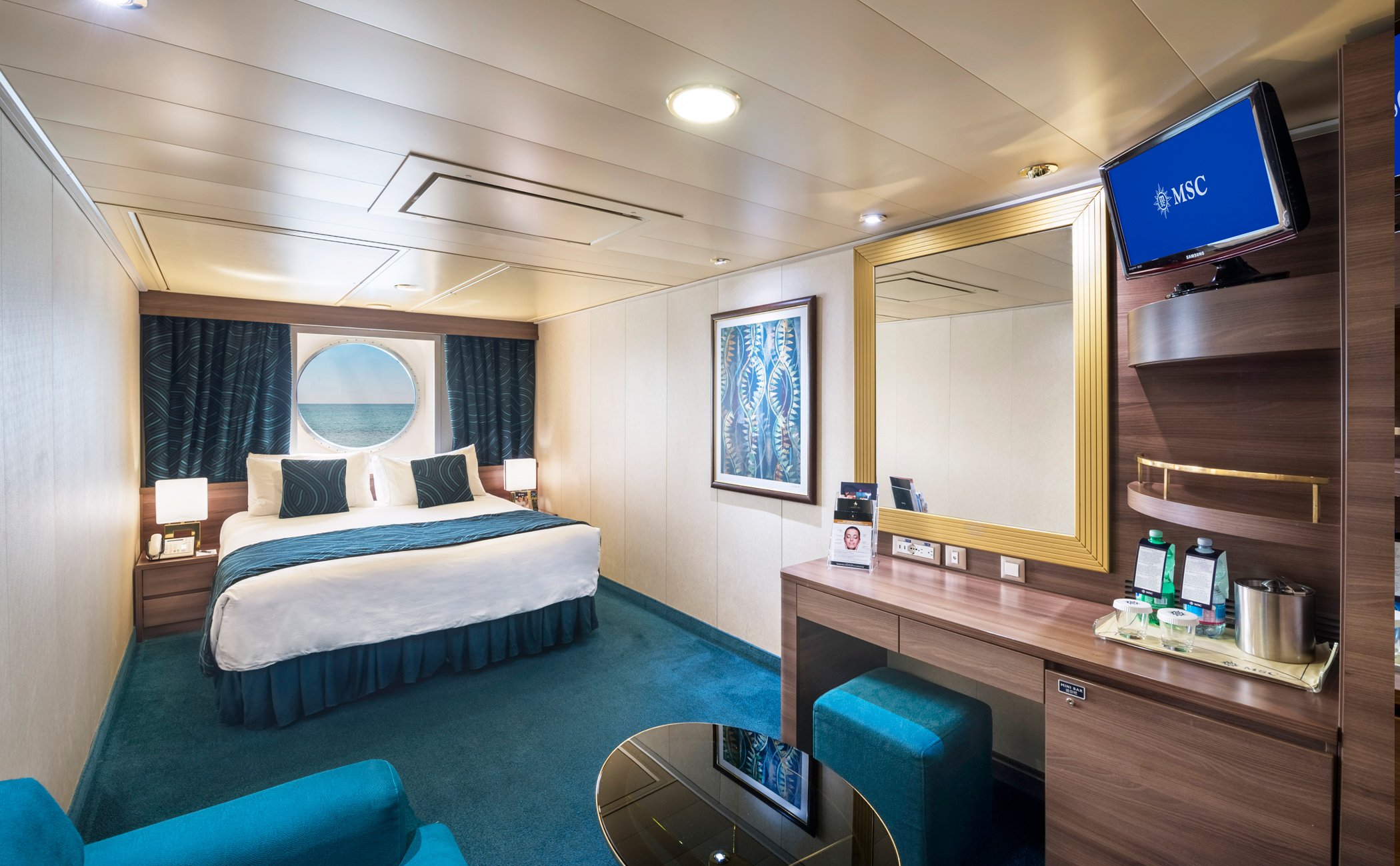 MSC Fantasia Cabin: Ocean View 07