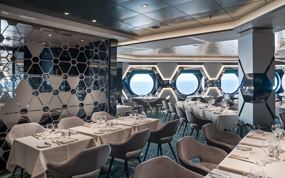 Exagon restaurant, MSC World Asia | MSC Cruises