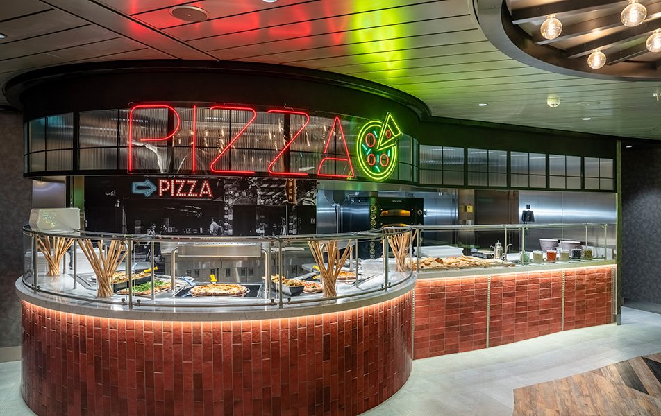 Pizza & Burger, MSC World Asia | MSC Cruises