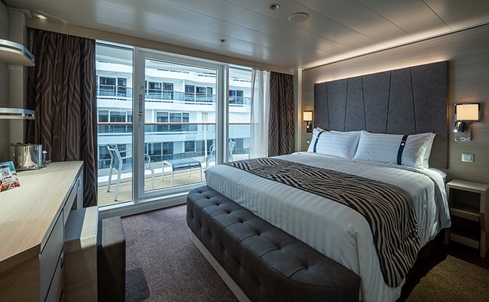 MSC WORLD EUROPA Deluxe Balcony with promenade ocean view