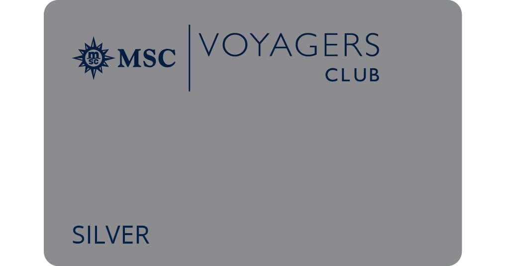Silver member |MSC Cruises Silver member |MSC Cruises